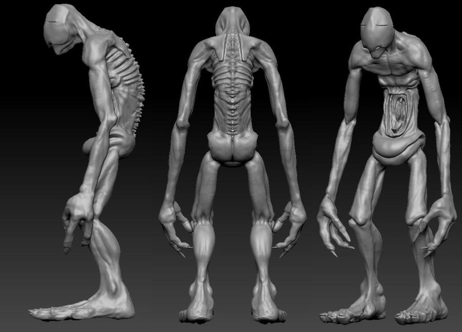 Speed Creatures Speed Creature Sculpt by SubRoland on DeviantArt