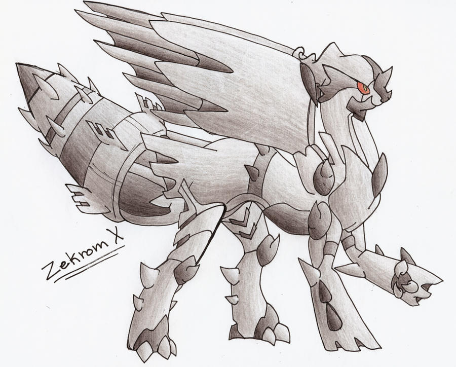 Zekrom by kaburaisu on DeviantArt