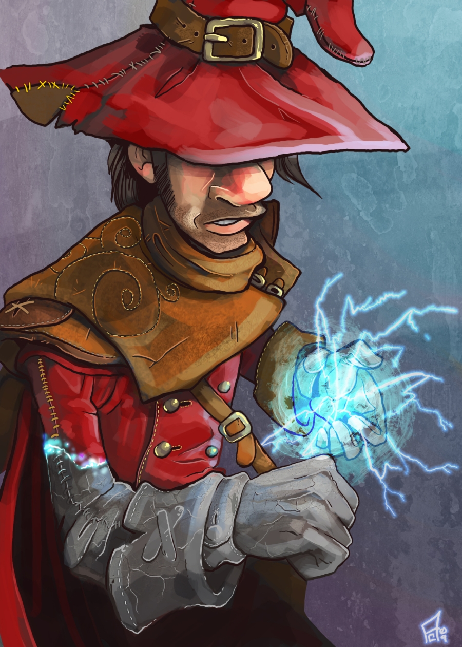 Speedpaint: Snarky Wizard