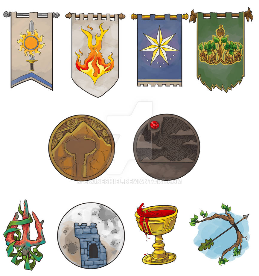 Holy Icon Tibia Commission: Holy Symbols No. 2 by Ekuneshiel on DeviantArt