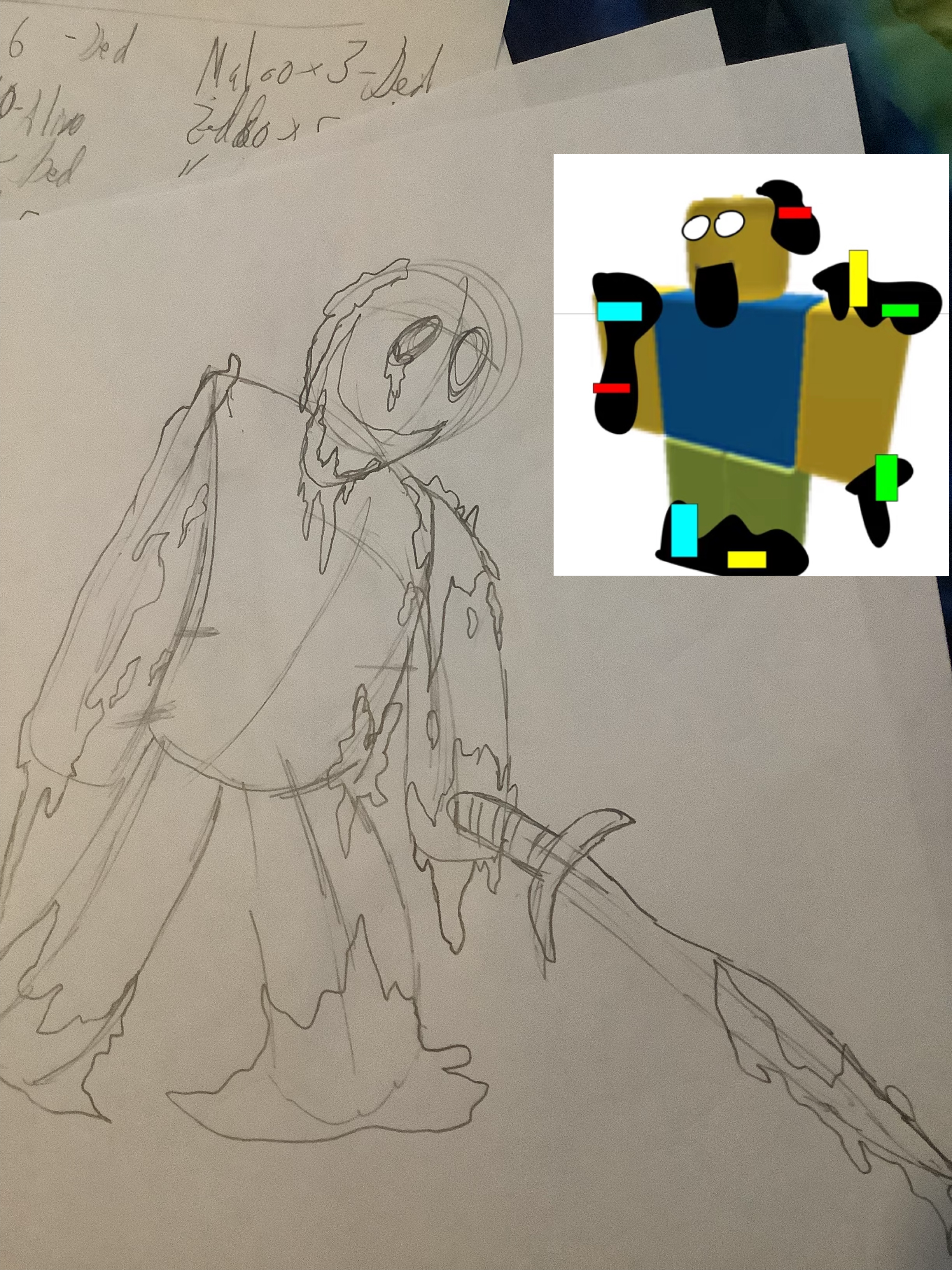 Roblox Noob drawing by Lucassunny on DeviantArt