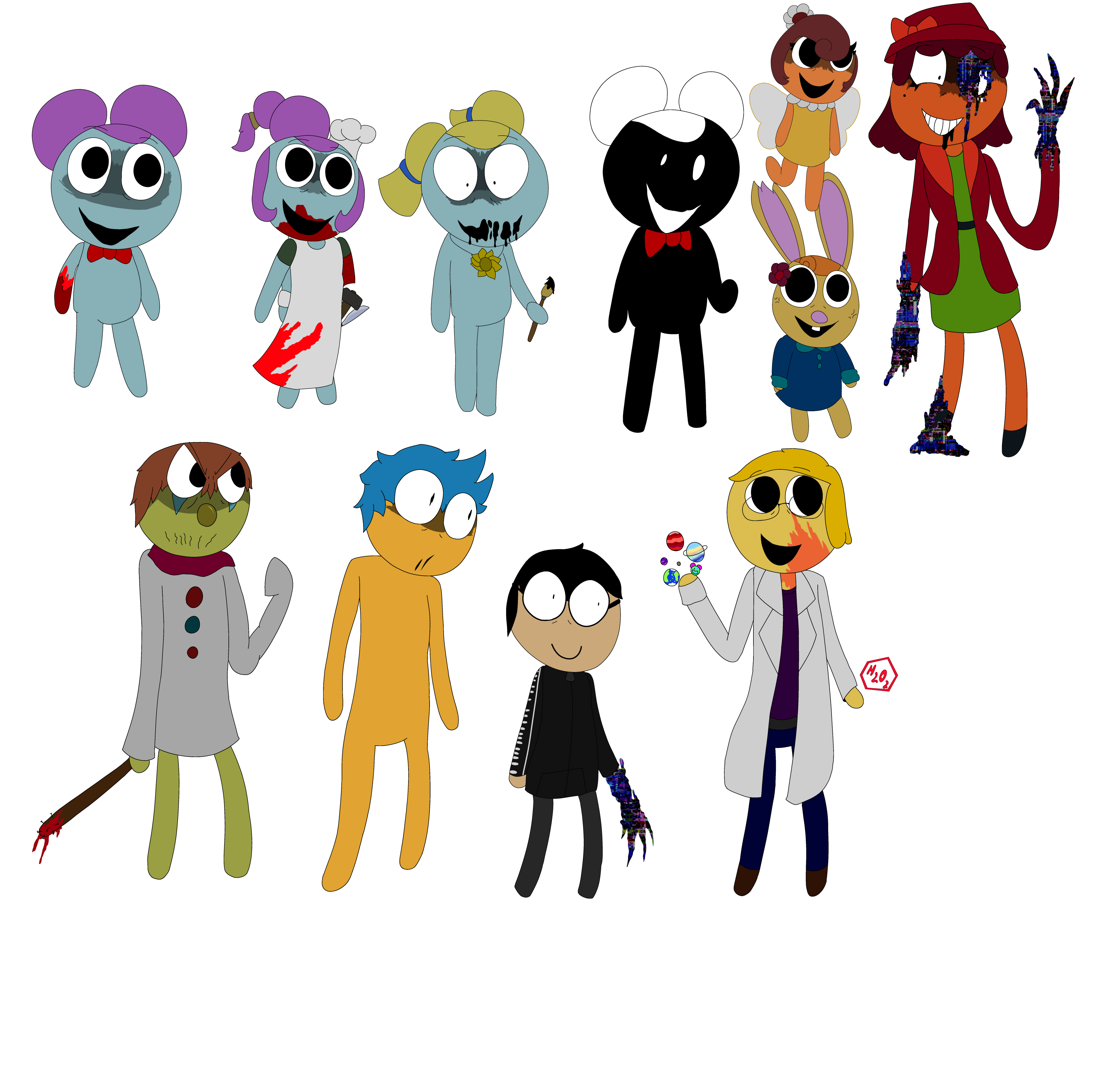 Counterfeit Character Fake Characters by Poeman005 on DeviantArt