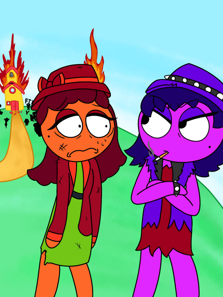 Ms. Lavee meets Ms. Eeval by Poeman005 on DeviantArt