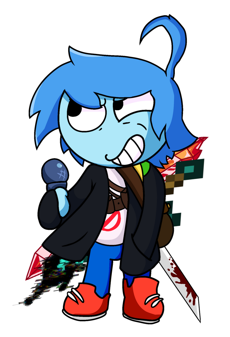 Pibby Design Pibby Boyfriend model by Poeman005 on DeviantArt