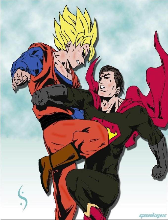 Goku vs superman