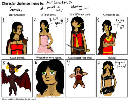 Character challange. Gessia.