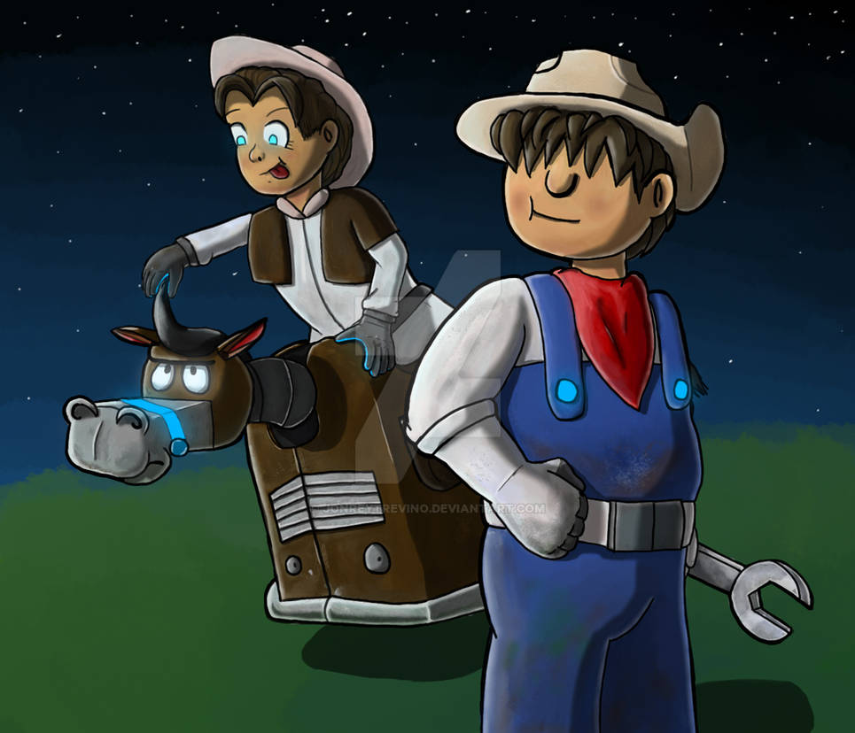 Space Rancher Kids Concept by jonreytrevino on DeviantArt