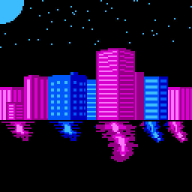Neon Nes NES - Neon City by jonreytrevino on DeviantArt