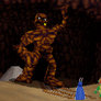Golem Fight Camera Shot