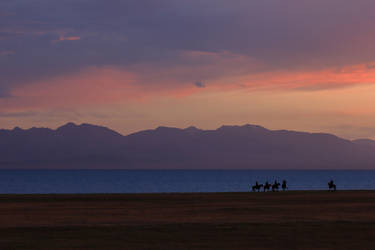 Song Kul lake, Kirghizstan