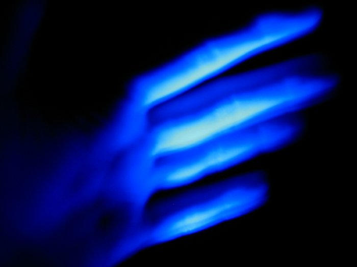 MY HAND IS BLUE by SupaFrank on DeviantArt