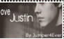 Justin Bieber Stamp