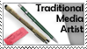 Traditional Media Stamp by KaizokuShojo