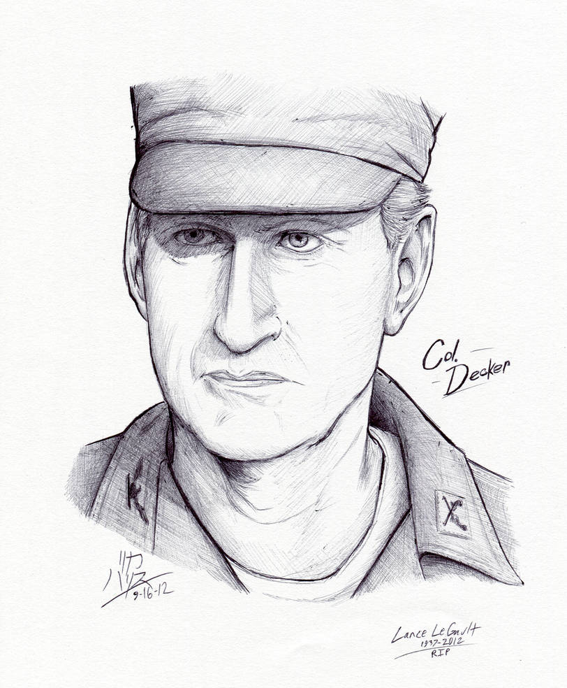 Ballpoint - Col. Roderick Decker by KaizokuShojo on DeviantArt