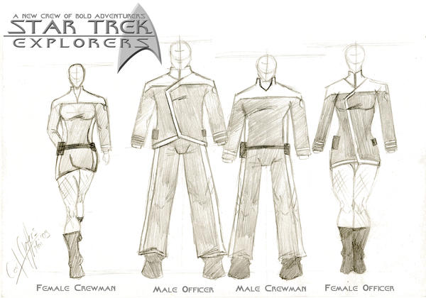 Star Trek Explorers Uniforms by jimishakespeare on DeviantArt