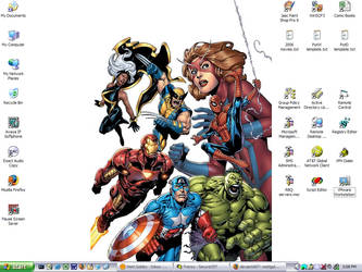 My work desktop as of 6-5-2006