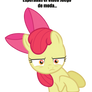 Meme Applebloom Navidad