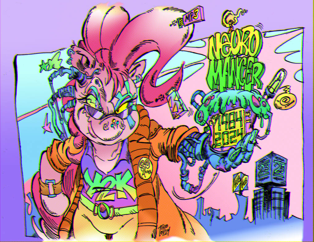 Cyber-Pie by Grotezco on DeviantArt