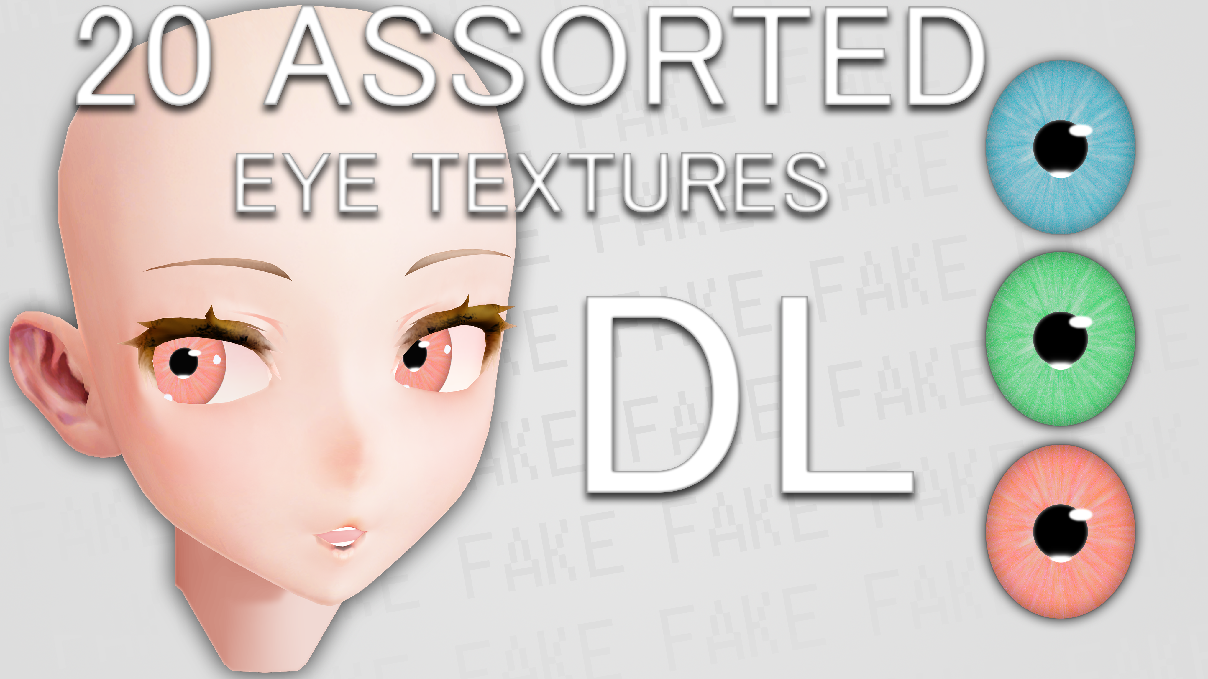 [MMD] FAKE Eye Textures + DL