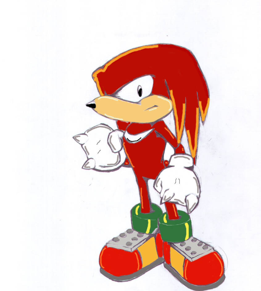 knuckles coloured 001