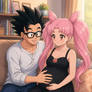 Gohan and Chibiusa expecting