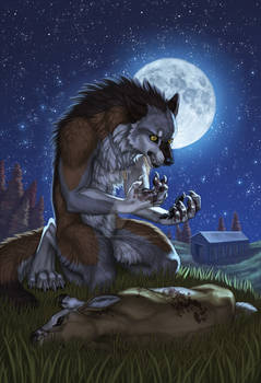 Werewolf Tale - Front Cover
