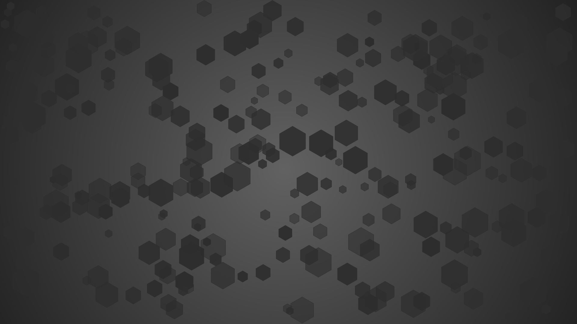 Grey Hexagons