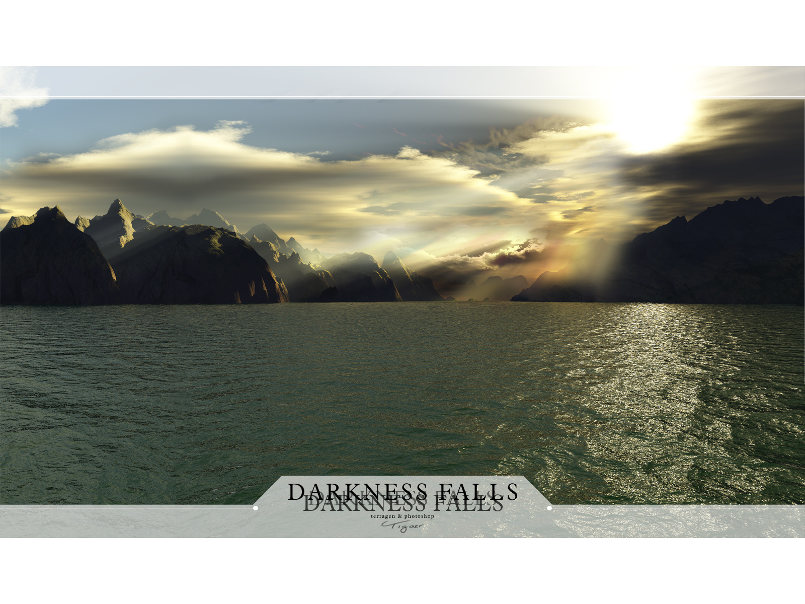 Terragen - Darkness Falls