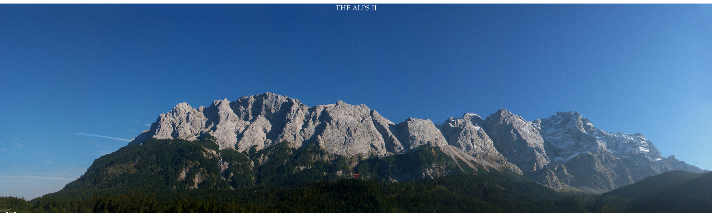 Photo - Panorama - The Alps II