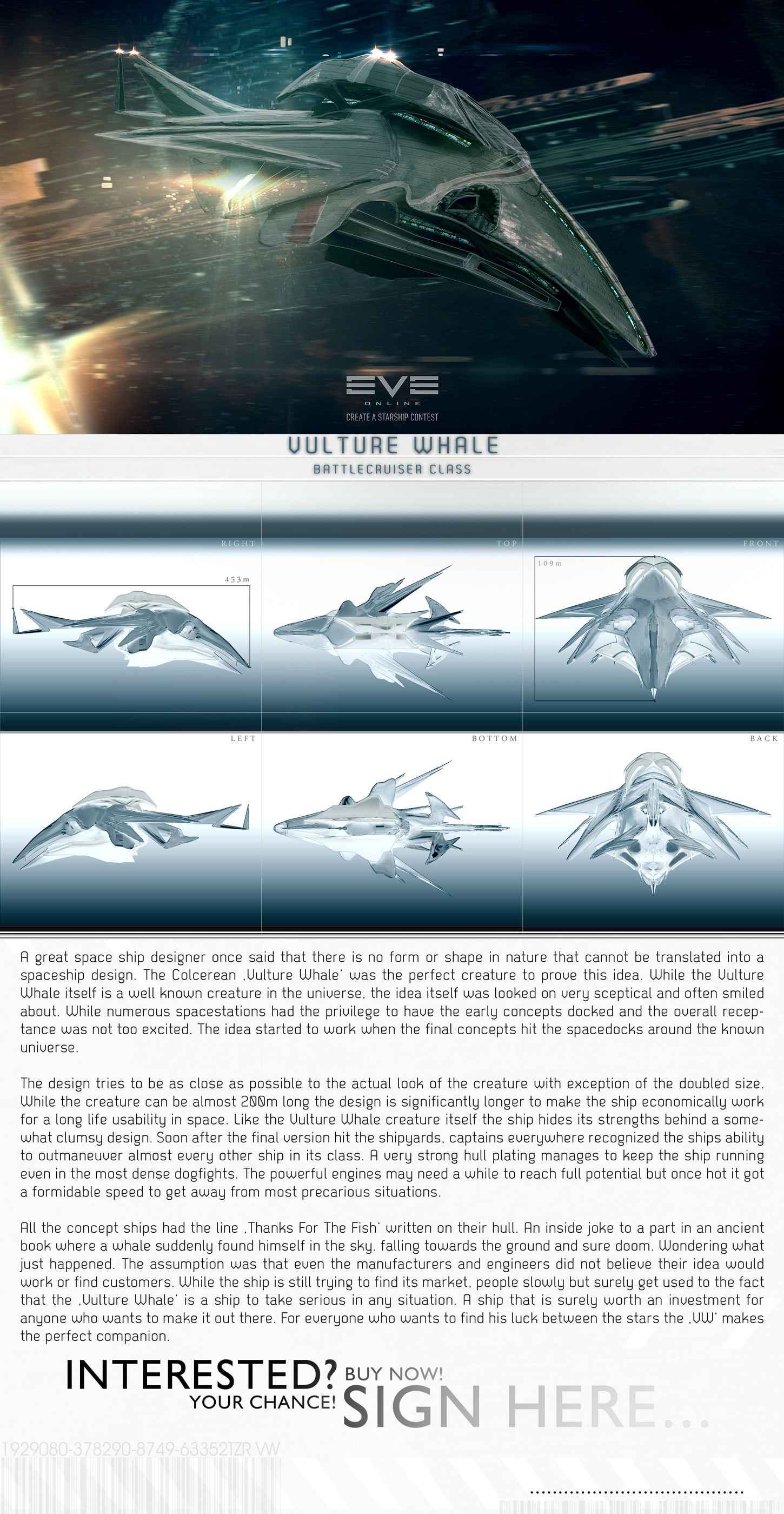 EvE Ship - 2 Vulture Whale