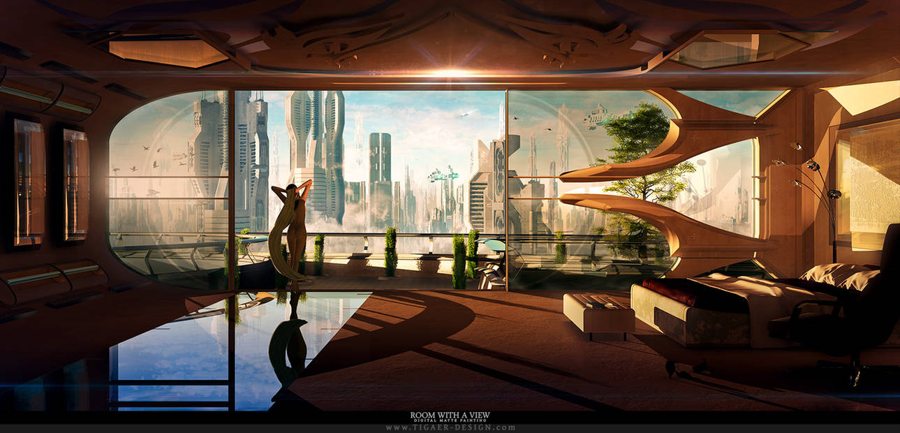 Room With A View by tigaer