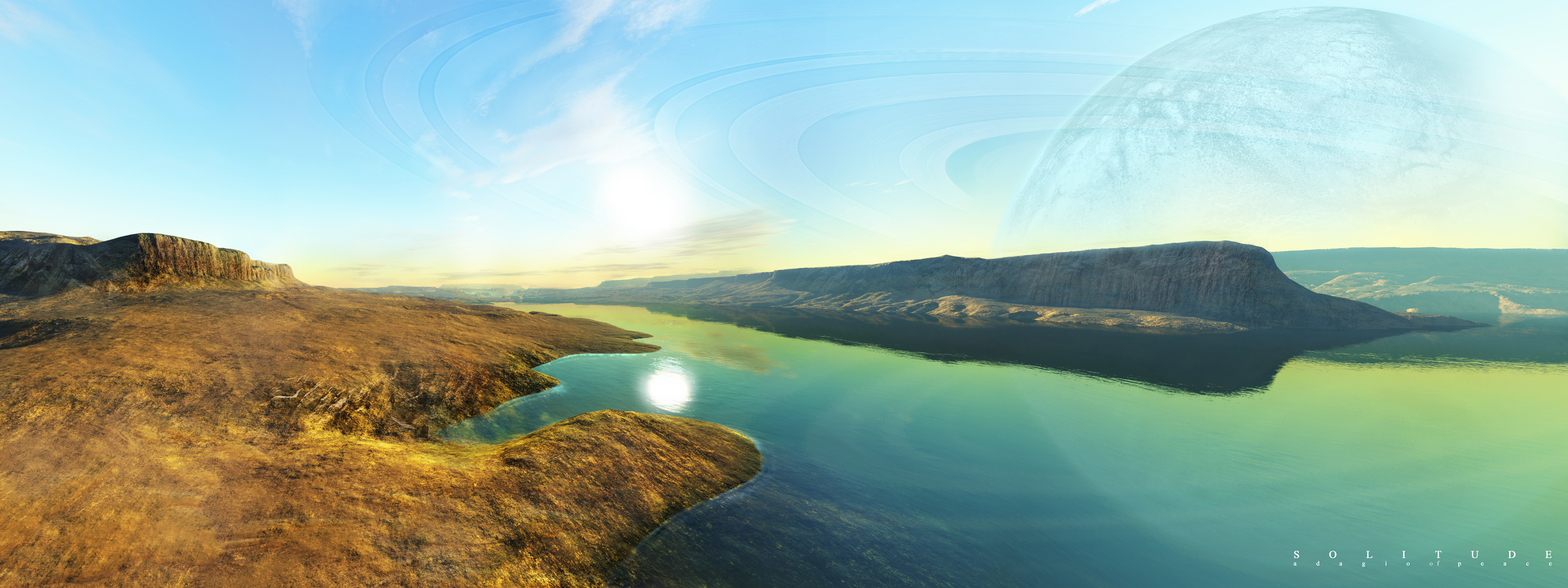 Terragen - Solitude by tigaer