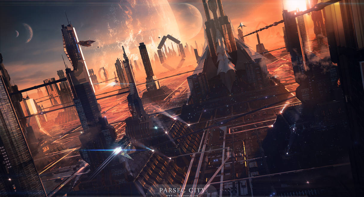 Parsec City by tigaer