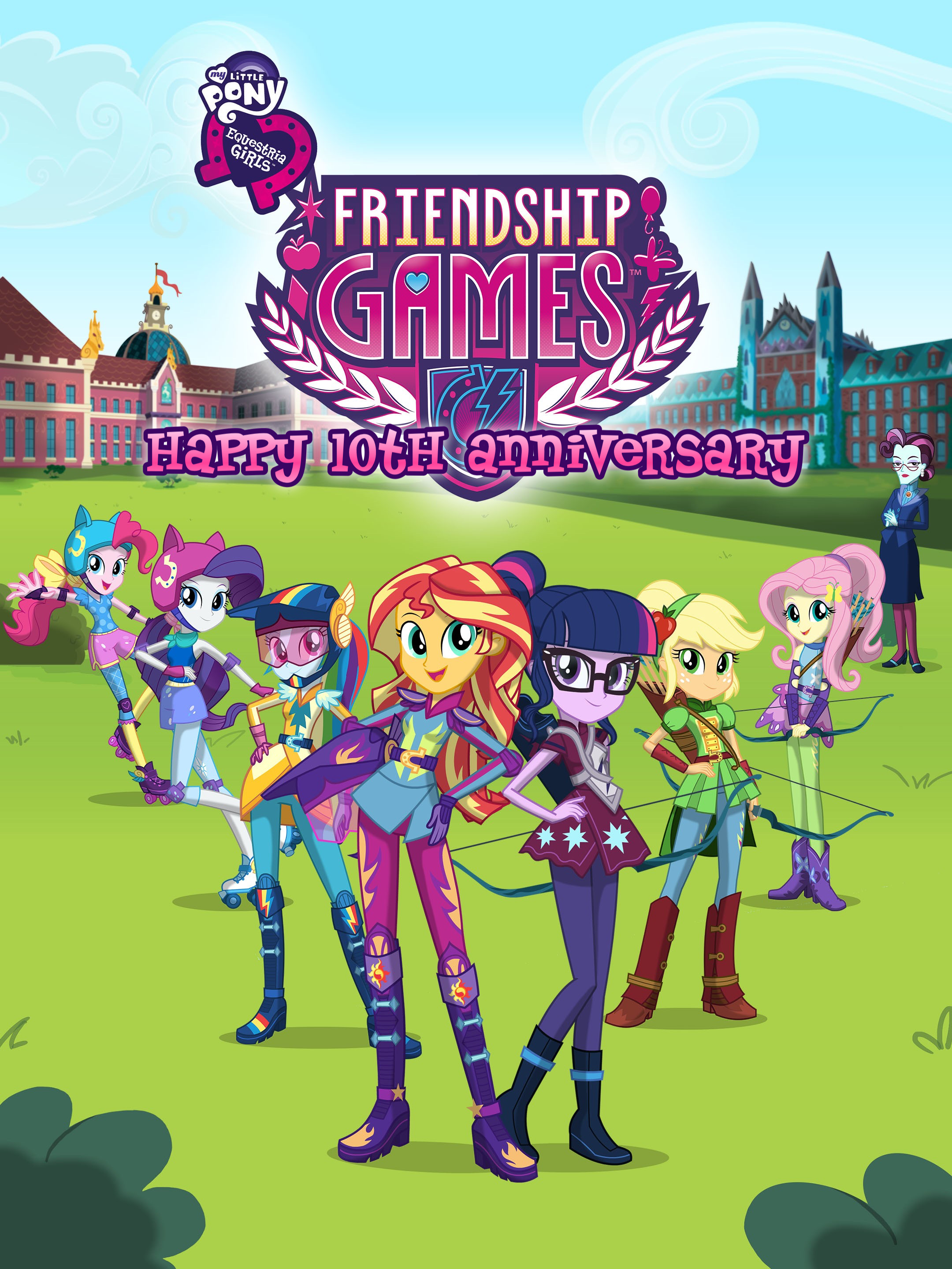 MLP EQG Friendship Games 10th Anniversary By AlexanderBronySketch On mlp-eqg-friendship-games-10th-anniversary-by-alexanderbronysketch-on
