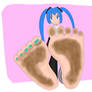 Miku show you her feet  dirty feet ver