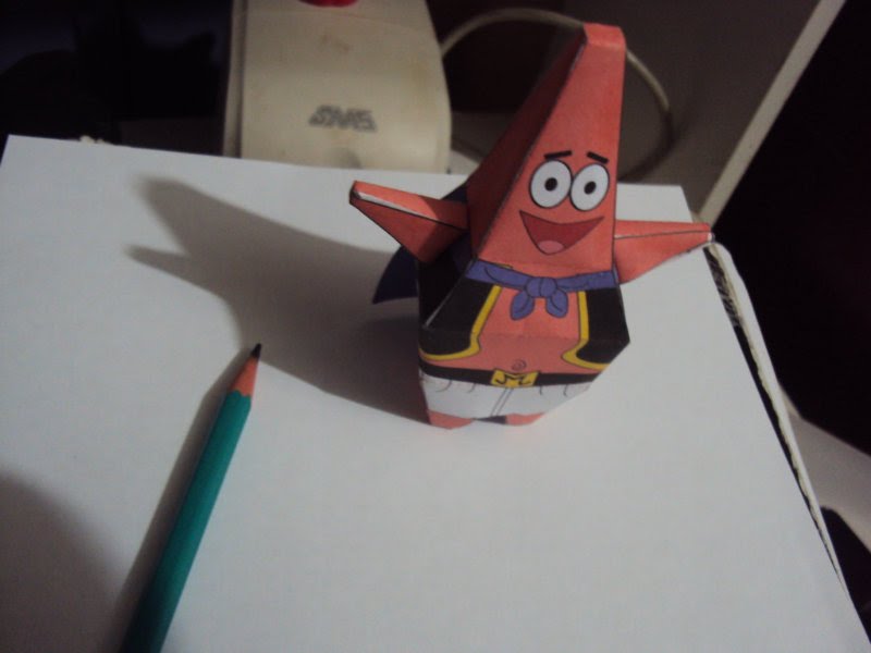 Patrick Paper Model Patrick in Papercraft by WesleXSh4 on DeviantArt