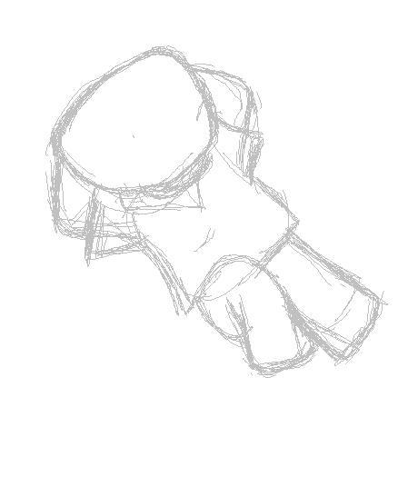 Dow Drawig Laying dow sketch by mistyhusy on DeviantArt