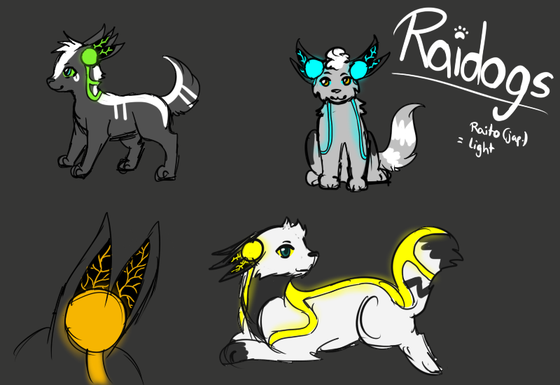 theme challenge: Raidogs open species!