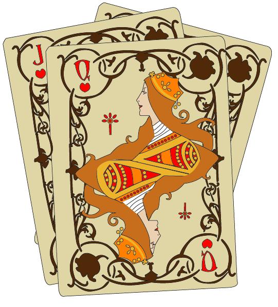 Swap Playing Cards  1  VINT  AWESOME  ANTIQUE  ART NOUVEAU  DESIGN  GOLD  89EW 