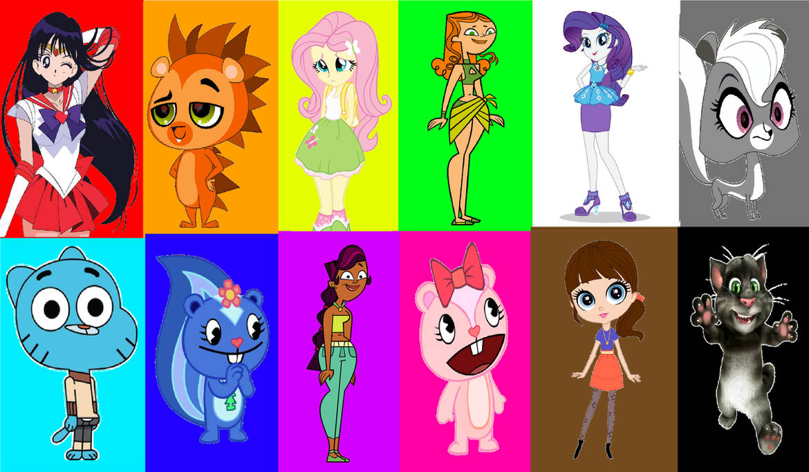 All Characters Color 12 Character Colors by melikecengiz on DeviantArt