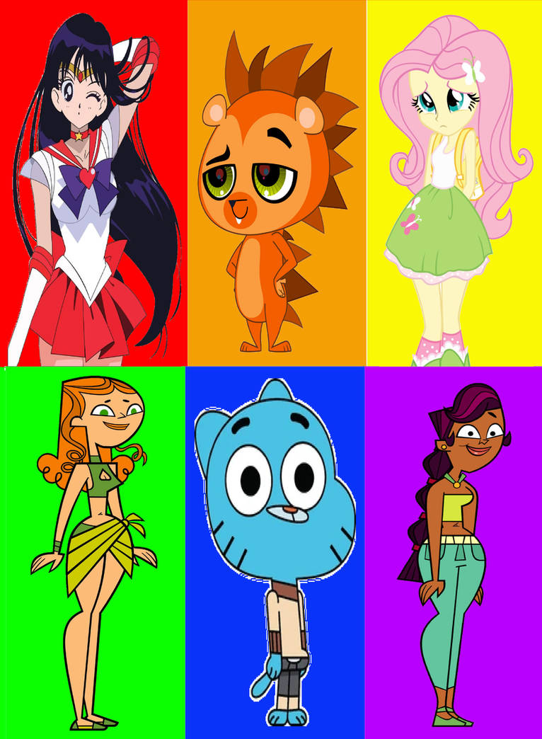 All Characters Color 6 Character Colors by melikecengiz on DeviantArt