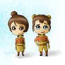 Jinora and Ikki Chibis