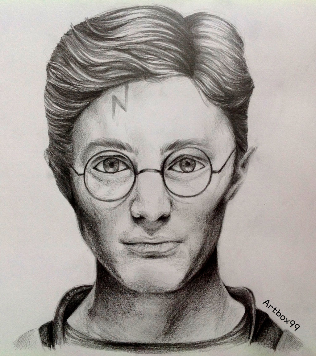 Harry Potter Realistic Portrait by artbox99 on DeviantArt