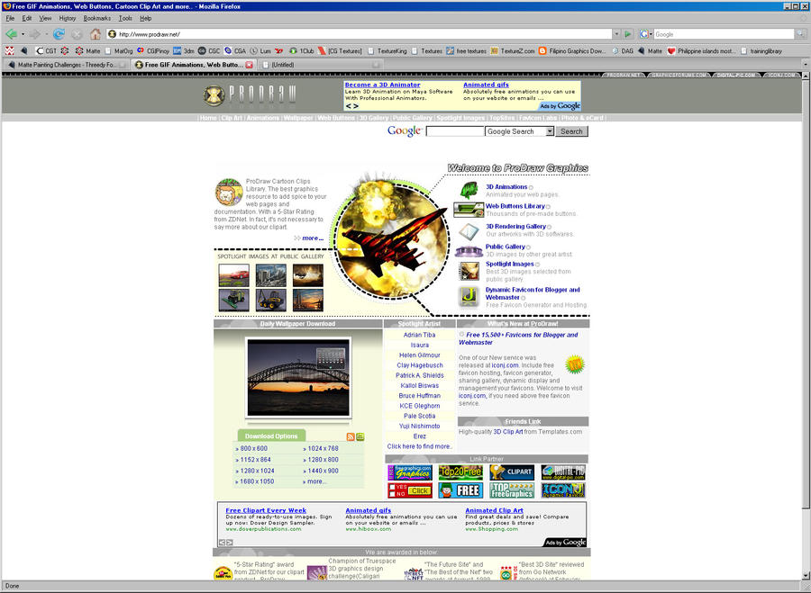 Prodraw frontpage 01 by frenic on DeviantArt