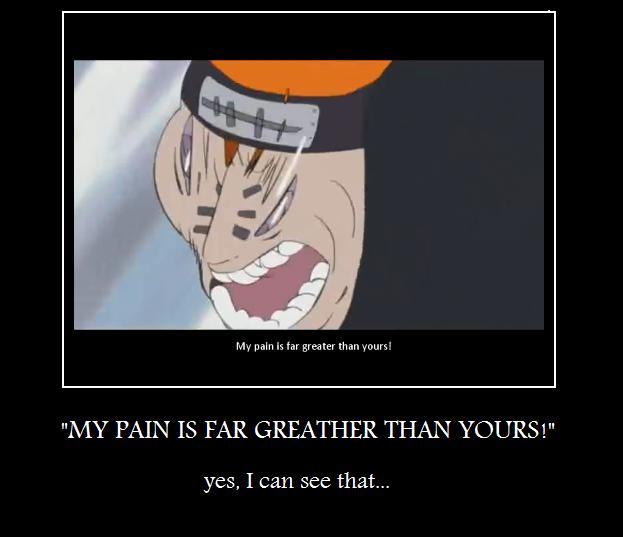 Naruto Demotivator - Pain