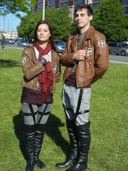 Anime North 2013 - Attack On Titan Cosplay