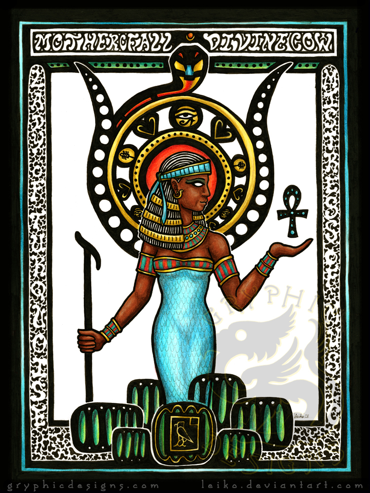 Egyptian Nouveau Hathor