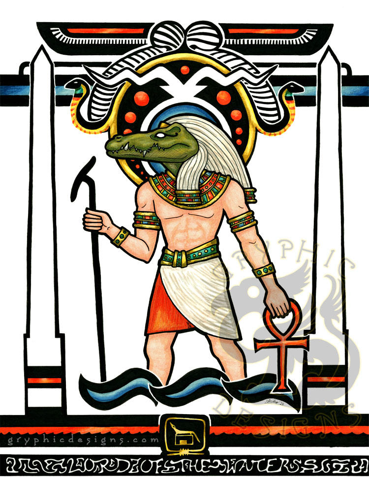 Egyptian Nouveau Sobek