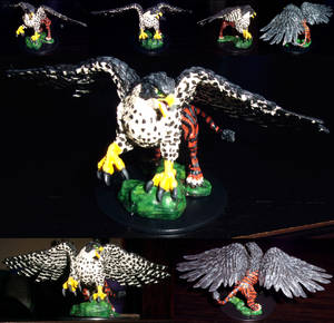 Painted Gryphon DnD Mini