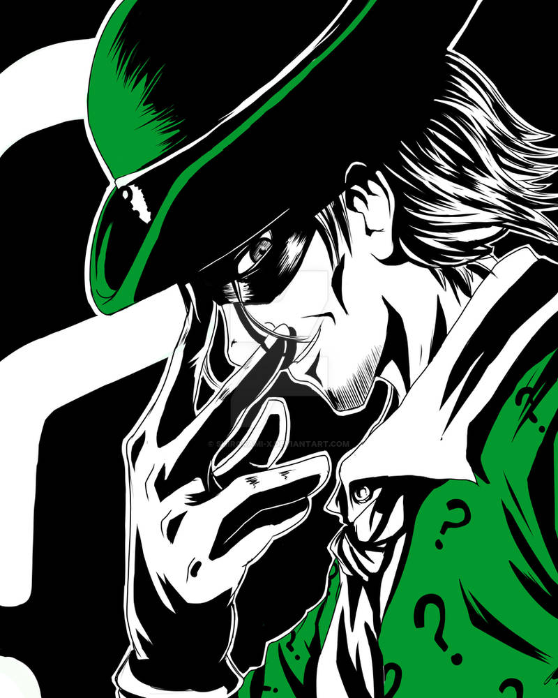 Batman Villain Series: The Riddler by ShirOkami-X on DeviantArt